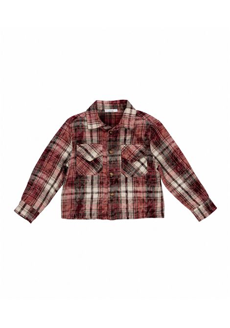 Camicia a quadri U+E' BY MISS GRANT | UEM0897NBORDEAX